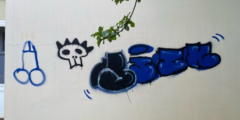 POL-PDWIL: Sachbeschädigung durch Graffiti an Grundschule Lieser - Foto: presseportal.de