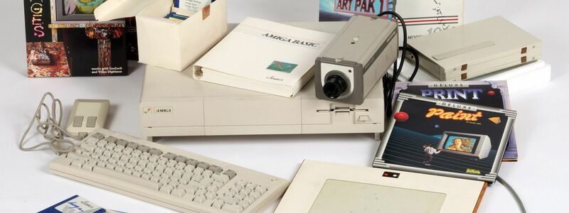 Der Pop-Art-Künstler Andy Warhol verwendete den Commodore Amiga für die Erstellung von Kunstwerken. - Foto: picture alliance / dpa
