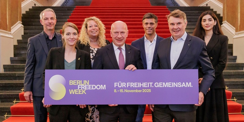 Erste Berlin Freedom Week & Conference: Berlin wird im November 2025 zum internationalen Forum für Freiheit und Demokratie - Foto: presseportal.de