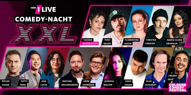 Die 1LIVE COMEDY-NACHT XXL – so viele Comedians wie noch nie! - Foto: presseportal.de