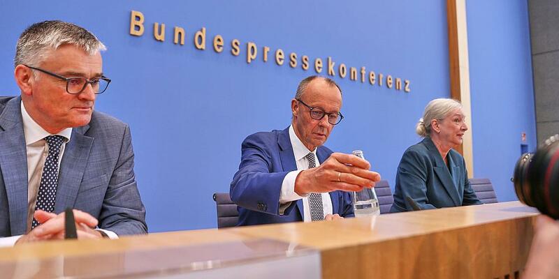 Friedrich Merz in der Sommerpressekonferenz am 18.07.2025 - Foto: über dts Nachrichtenagentur