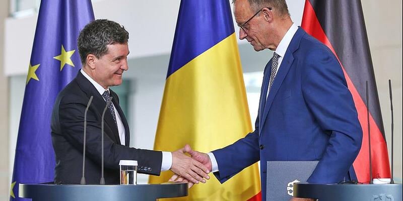 Nicusor Dan und Friedrich Merz am 18.07.2025 - Foto: über dts Nachrichtenagentur