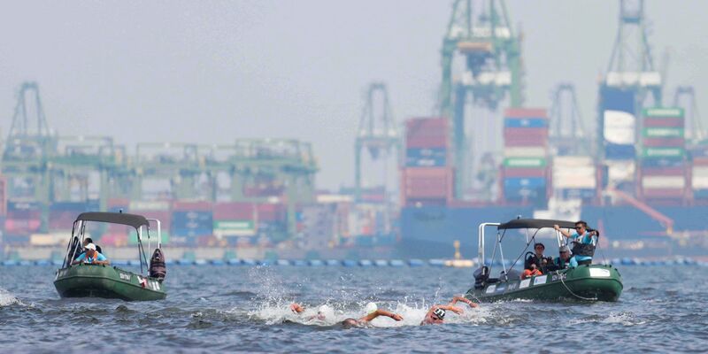 Der Knockout Sprint wird in Singapur erstmals bei Weltmeisterschaften ausgetragen. - Foto: Vincent Thian/AP/dpa