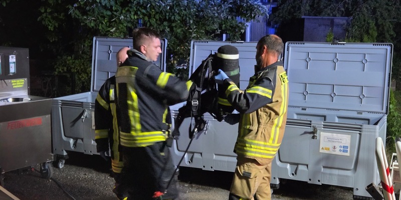 FW Datteln: Feuer in Kleingartenanlage - Foto: presseportal.de