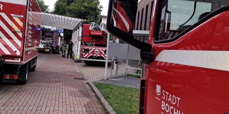 FW-BO: Brand eines Patientenzimmer im Martin-Luther-Krankenhaus Bochum - Foto: presseportal.de