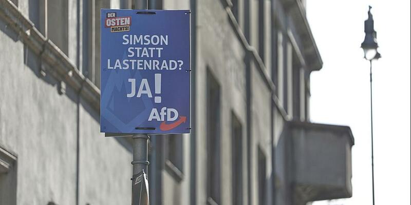 AfD-Wahlplakat zur Landtagswahl in Thüringen 2024 (Archiv) - Foto: über dts Nachrichtenagentur