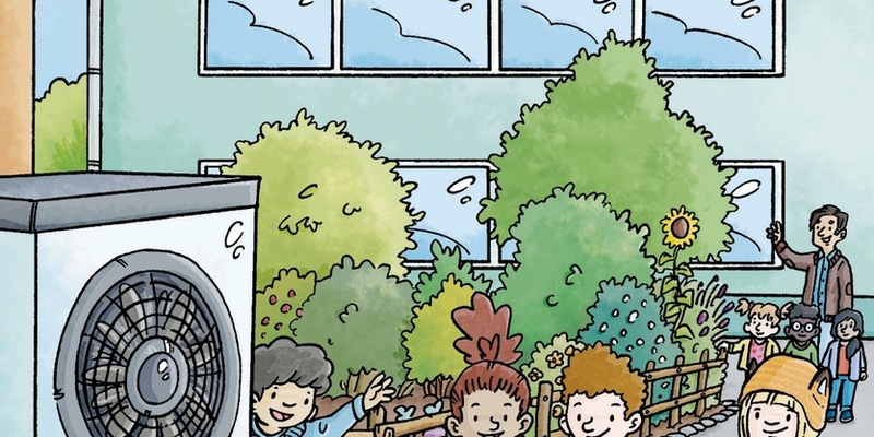 Der BTGA präsentiert das neue Pixi Wissen-Buch Die Energiesparfüchse und die neue Heizung - Foto: presseportal.de