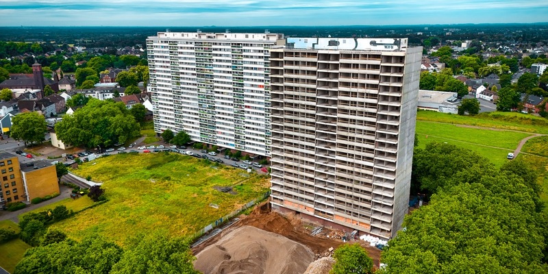Ein „Weißer Riese“ fällt / WDR Lokalzeit extra berichtet live aus Duisburg - Foto: presseportal.de