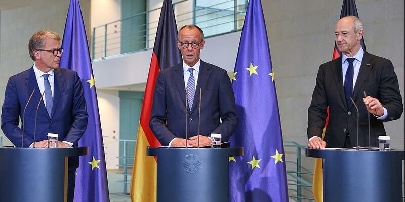 Empfang Vertreter der Unternehmensinitiative Made for Germany durch BK Merz am 21.07.2025 - Foto: über dts Nachrichtenagentur