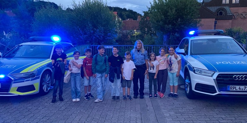 POL-PILEK: Frühe Nachwuchsgewinnung bei der Polizei Lauterecken - Foto: presseportal.de