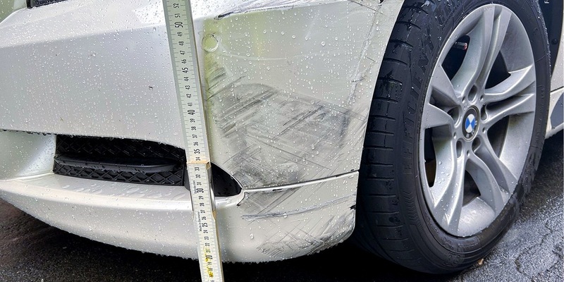 POL-PDKL: Wer hat den BMW gerammt? - Foto: presseportal.de