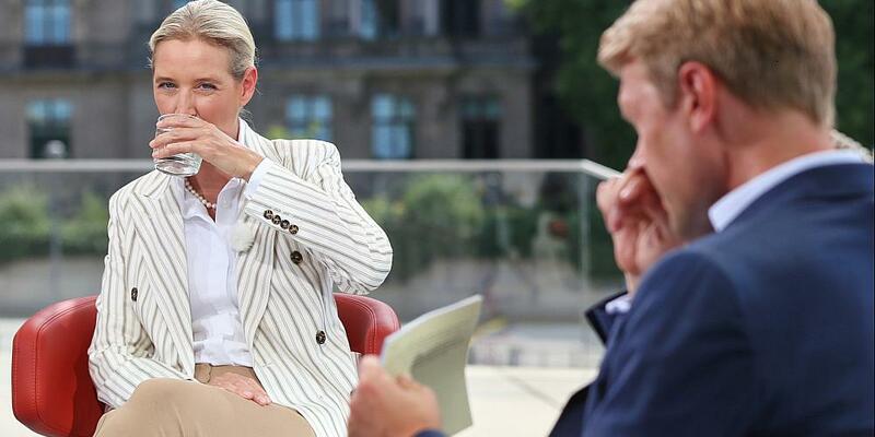 Alice Weidel und Markus Preiß am 20.07.2025 - Foto: über dts Nachrichtenagentur