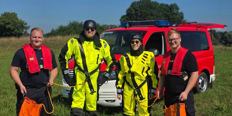 FW Celle: Neue Wasserrettungseinheiten bei der Feuerwehr Celle über an der Aller - Foto: presseportal.de
