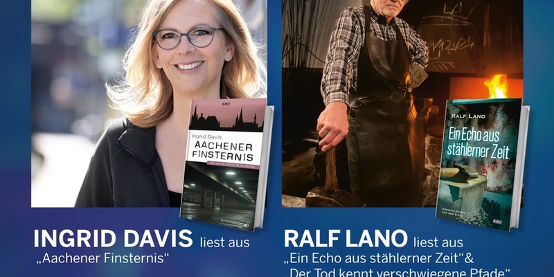 POL-AC: Die Aachener Polizei lädt ein: Krimilesung mit Ingrid Davis und Ralf Lano für den guten Zweck - Foto: presseportal.de