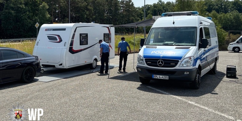 POL-PASTKL: Großes Interesse an Verwiegung von Wohnmobilen und Wohnanhängern - Foto: presseportal.de