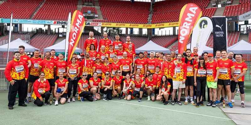 Mehr als 100 NORMA-Mitarbeitende zeigen sportlichen Einsatz und gelebten Teamspirit beim diesjährigen B2Run Nürnberg / Auch 2025: Bei NORMA läuft´s einfach... - Foto: presseportal.de