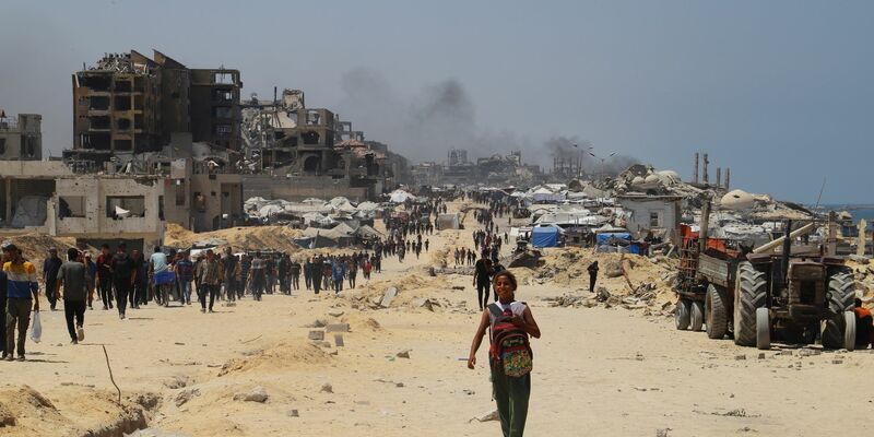 Israel und die Hamas verhandeln indirekt über eine Waffenruhe. (Archivfoto) - Foto: Abdullah Abu Al-Khair/APA Images via ZUMA Press Wire/dpa