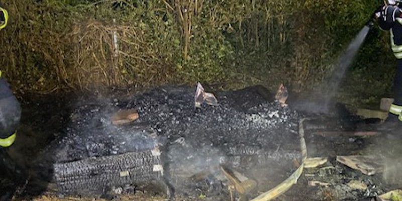 POL-PDLD: Gommersheim - Sachbeschädigung durch Feuer - Foto: presseportal.de