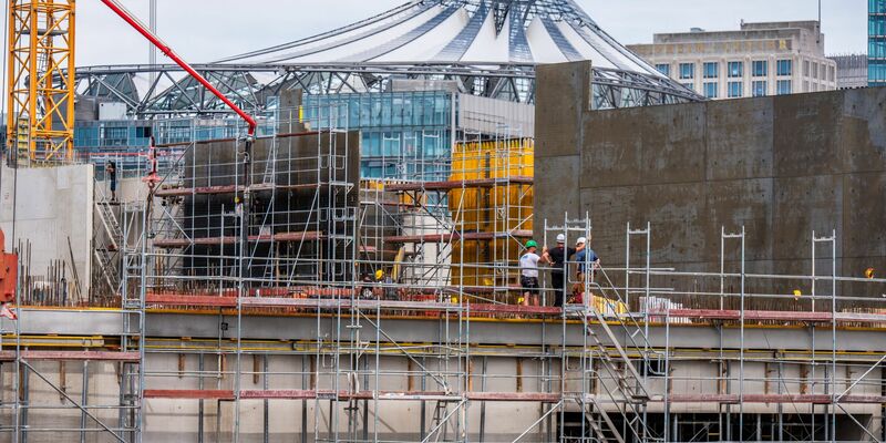 Das neue Museum entsteht in der Nähe des Potsdamer Platzes. - Foto: Michael Kappeler/dpa
