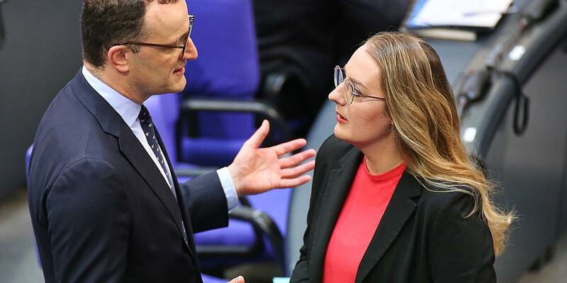 Jens Spahn und Katharina Dröge (Archiv) - Foto: über dts Nachrichtenagentur