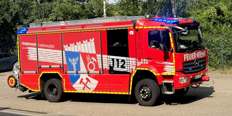 FW-OB: Drei Verletzte bei schwerem Verkehrsunfall auf der BAB A3 - Foto: presseportal.de