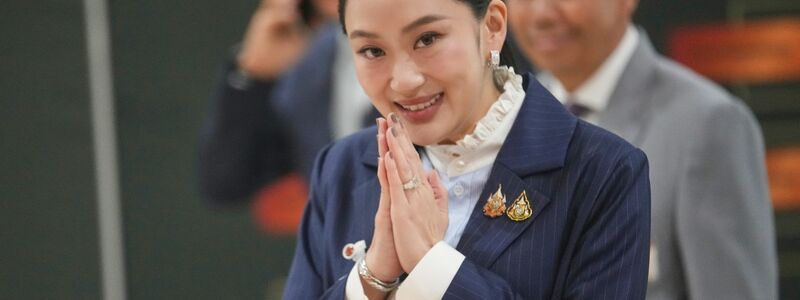 Paetongtarn Shinawatra war im Rahmen des Konflikts vom Amt suspendiert worden. (Archivbild) - Foto: Sakchai Lalit/AP/dpa