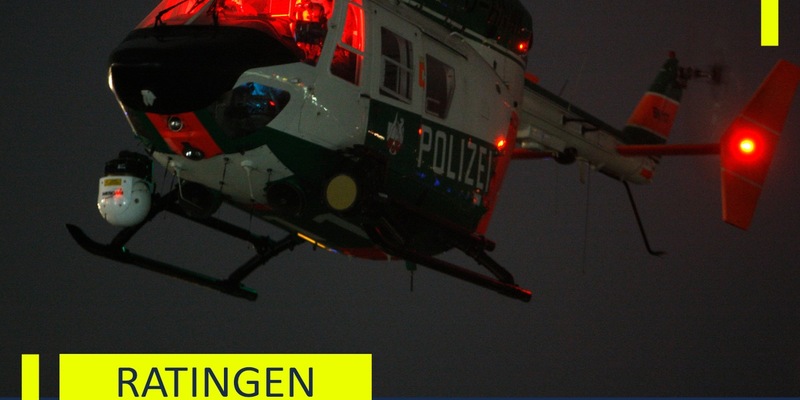 POL-ME: Mehrere Brände: Polizei fasst Tatverdächtigen nach Fahndung mit Hubschrauber - 2507118 - Foto: presseportal.de