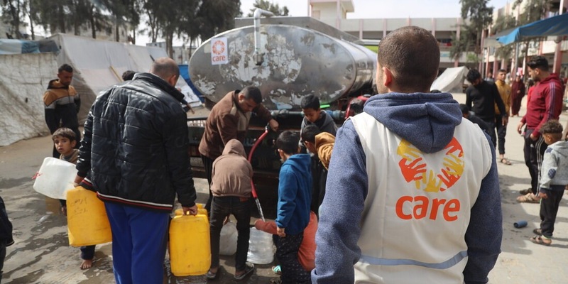 Notlage in Gaza: Humanitäre Helfer:innen sind am Limit / Bündnisorganisationen von Aktion Deutschland Hilft warnen ausdrücklich vor einem Kollaps der Hilfsstrukturen und einer Massenhungersnot - Foto: presseportal.de