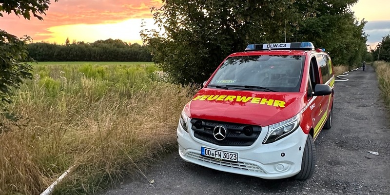 FW-DO: Ergänzende Pressemitteilung zum Scheunenbrand in Dortmund-Scharnhorst - Foto: presseportal.de