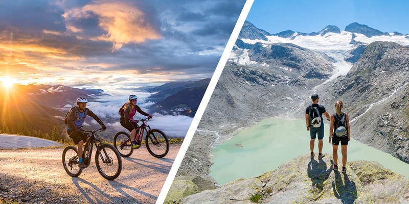 E-Bike & Hike in der Wildkogel-Arena - Freiheit beginnt, wo der Asphalt endet - Foto: presseportal.de