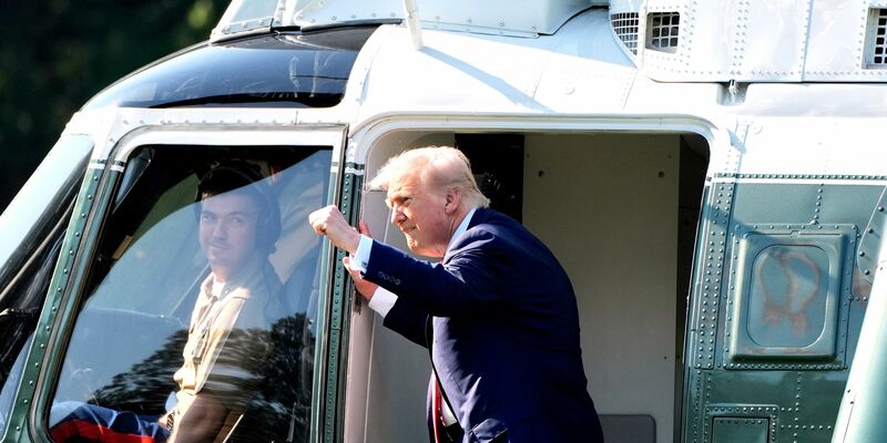 Trump spricht von einer 50:50-Chance auf einen EU-Deal - Foto: Alex Brandon/AP/dpa