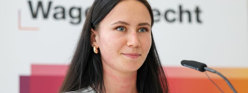 Anastasia Wirsing ist frischgewählte Bundesvorsitzende des BSW-Jugendbündnisses. - Foto: Christoph Reichwein/dpa