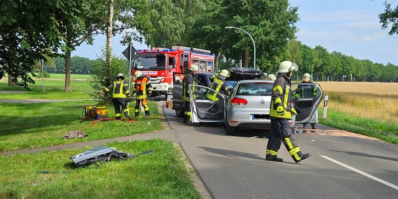 FW-ROW: Zwei Verletzte nach Unfall - Foto: presseportal.de