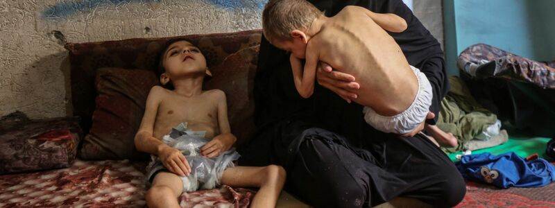 Israel weist den Vorwurf des Aushungerns zurück.    - Foto: Rizek Abdeljawad/XinHua/dpa