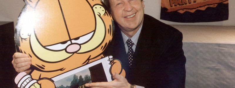 Garfield-Erfinder Davis wird 80. (Archivbild) - Foto: Seppänen-Helin/Lehtikuva/epa/dpa