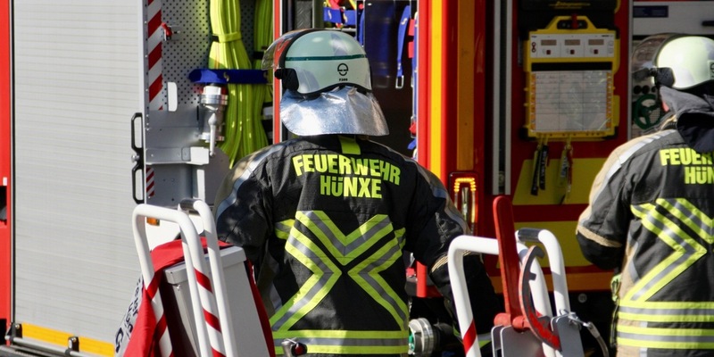 FW Hünxe: Gemeldeter Kaminbrand - Foto: presseportal.de