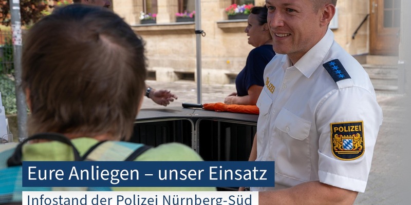 POL-MFR: (757) Die Polizeiinspektion Nürnberg-Süd informiert am Aufseßplatz - Foto: presseportal.de