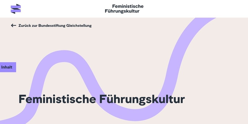 Führung geschlechtergerecht gestalten / Bundesstiftung Gleichstellung launcht Online-Wissens-Tool zu feministischer Führungskultur in Organisationen - Foto: presseportal.de