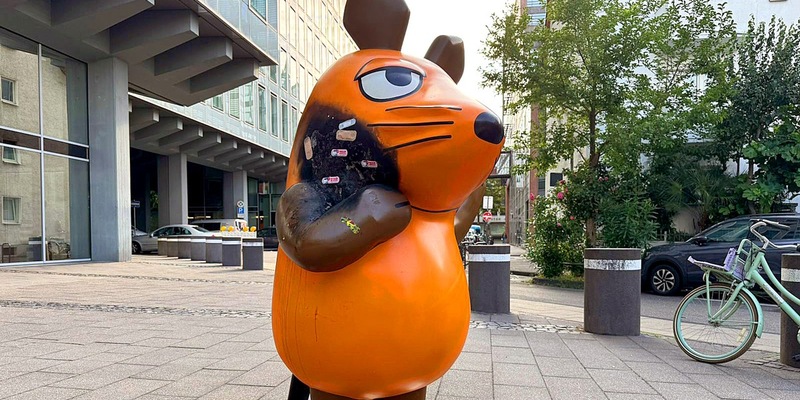 Nach Brand: Die Maus geht in Kur - Foto: presseportal.de