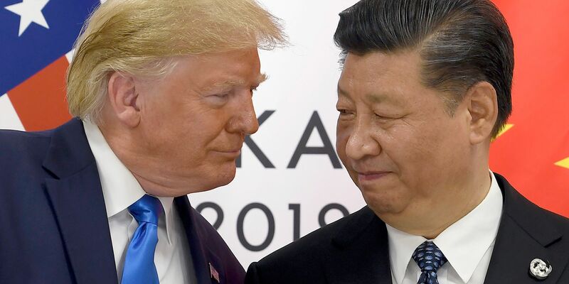 Trump äußert sich vor einem Treffen mit Xi vorfreudig. (Archivbild) - Foto: Susan Walsh/AP/dpa