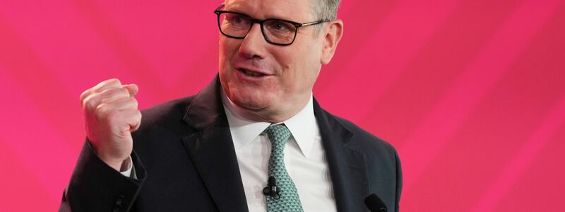 Der britische Premierminister droht Israel wegen der Lage in Gaza.  - Foto: Frank Augstein/Pool AP/dpa