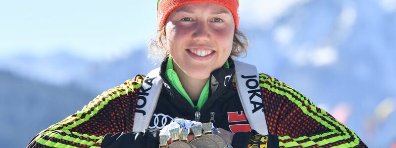 Der Tod von Laura Dahlmeier bewegte 2025 viele Menschen. (Archivbild) - Foto: Martin Schutt/dpa-Zentralbild/dpa