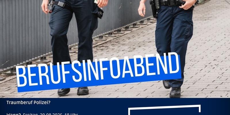 POL-PPRP: Berufsinfoabend der Polizeiinspektion Ludwigshafen 1 - Foto: presseportal.de