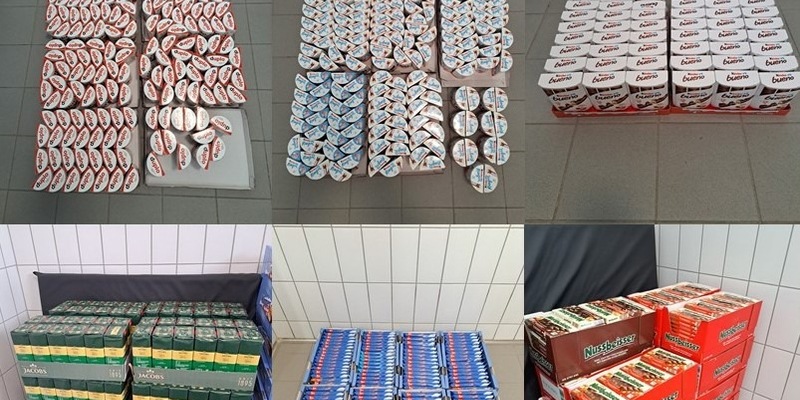 POL-HM: Süße Überraschung - Große Mengen an Schokolade bei Polizeikontrolle entdeckt - Foto: presseportal.de