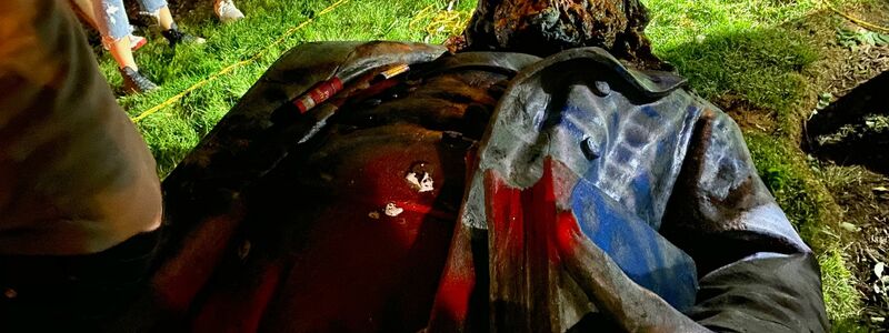 Die Proteste stießen eine Debatte über die Erinnerungskultur in den USA an. (Archivbild) - Foto: Amy Katz/ZUMA Wire/dpa