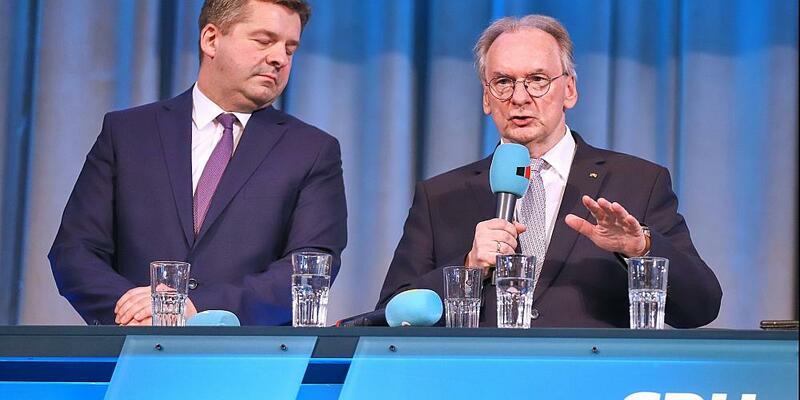 Sven Schulze und Reiner Haseloff (Archiv) - Foto: über dts Nachrichtenagentur