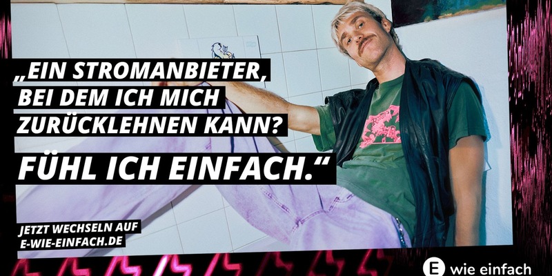 Fühl ich einfach: E WIE EINFACH zeigt, wie man die junge Zielgruppe begeistert. Emotionale Kampagne mit Sänger Kasi setzt dabei voll auf Gen-Z-Awareness. - Foto: presseportal.de