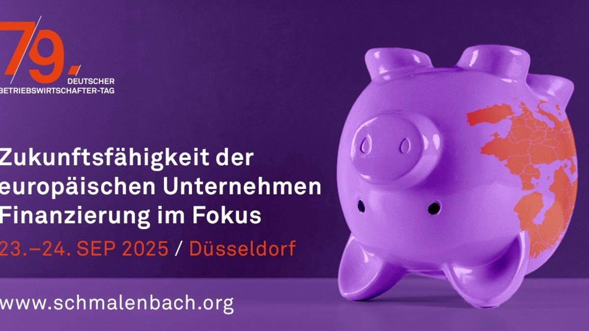 79. Deutscher Betriebswirtschafter-Tag / Zukunftsfähigkeit der europäischen Unternehmen - Finanzierung im Fokus / 23./24. September 2025 - Düsseldorf / www.betriebswirtschafter-tag.de - Foto: presseportal.de