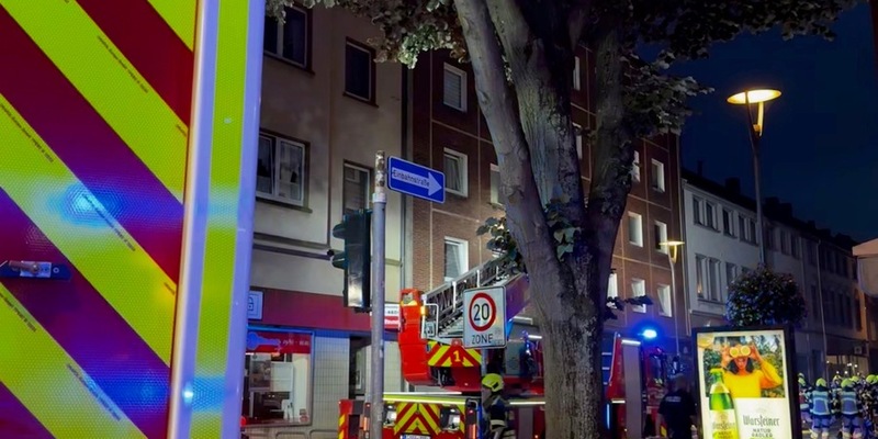 FW-GE: Kellerbrand in Wohn- und Geschäftshaus in Rotthausen - Foto: presseportal.de