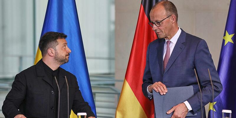 Wolodymyr Selenskyj und Friedrich Merz (Archiv) - Foto: über dts Nachrichtenagentur